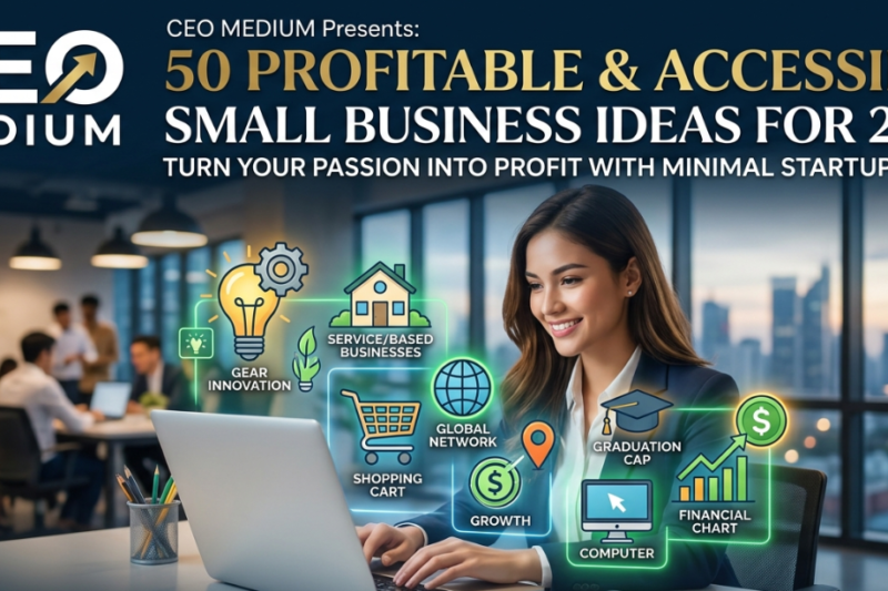 Best Small Business Ideas in USA to Start With Low Investment (2026 Guide)
